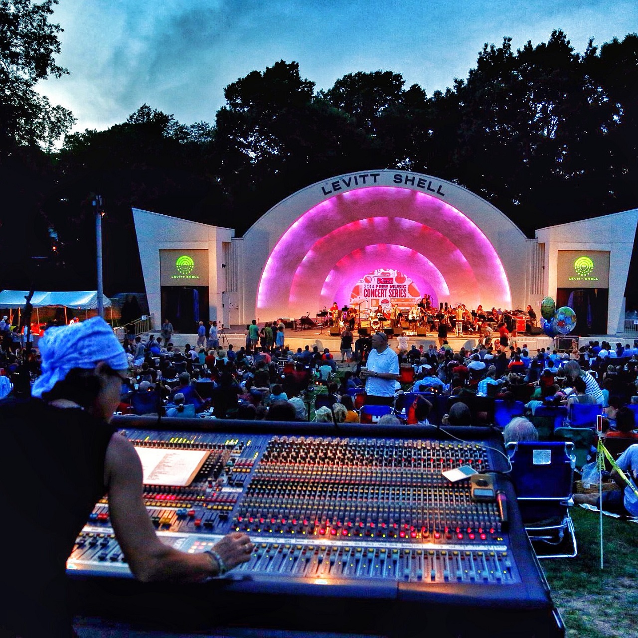 Complete History of the Levitt Shell in Memphis TN